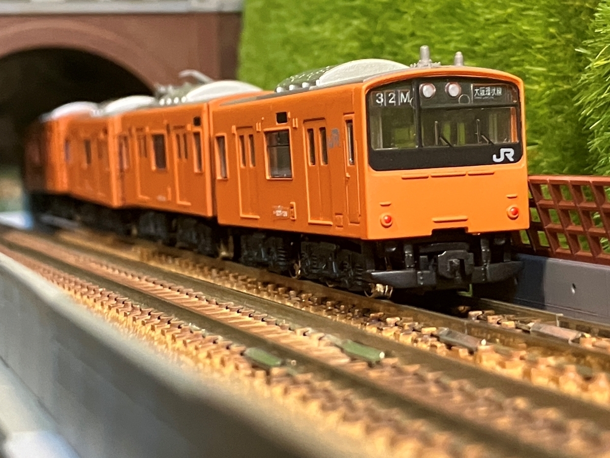 JR西日本 201系 体質改善車 オレンジバーミリオン Bトレイン