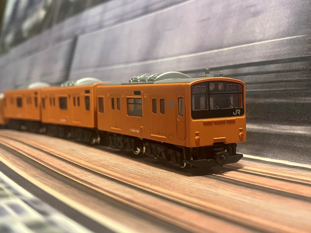 JR西日本 201系 体質改善車 オレンジバーミリオン Bトレイン
