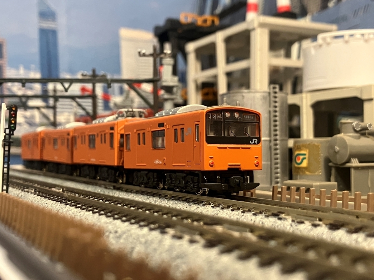 JR西日本 201系 体質改善車 オレンジバーミリオン Bトレイン