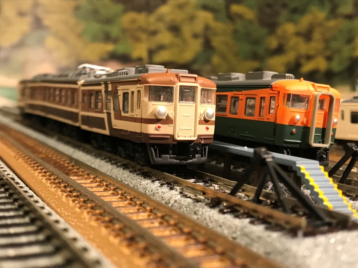 JR東日本 165系 ムーンライト 茶 Bトレイン ショーティー