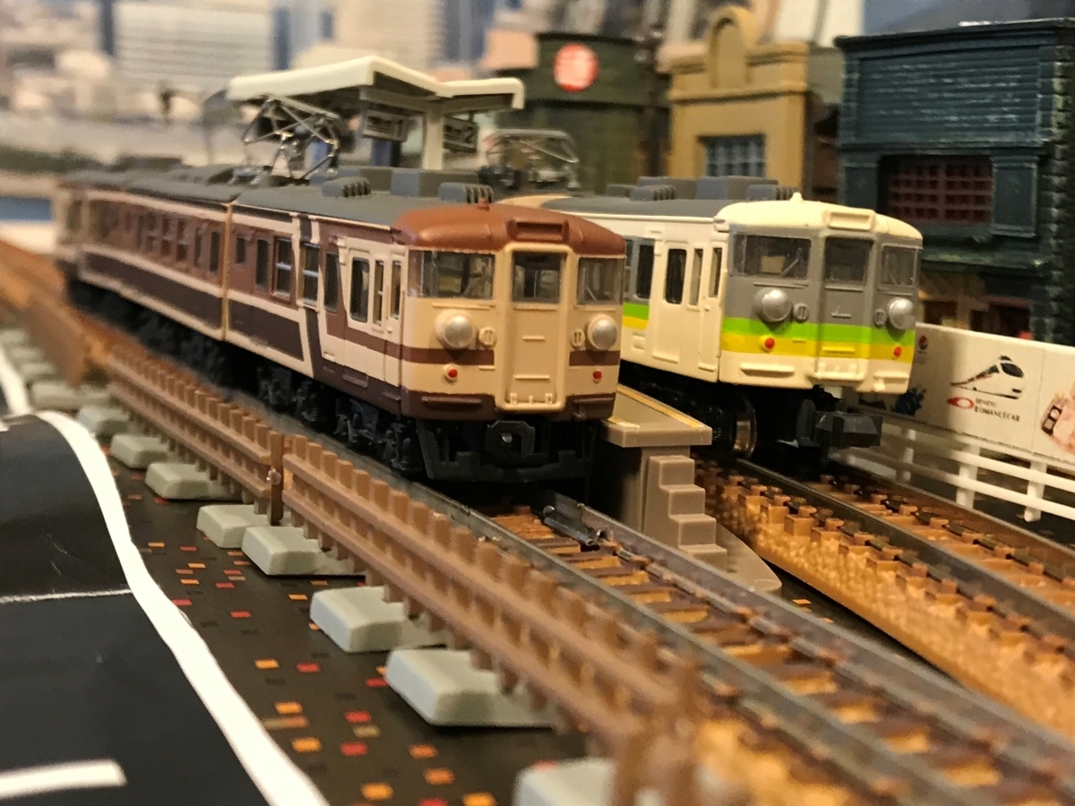 JR東日本 165系 ムーンライト 茶 Bトレイン ショーティー