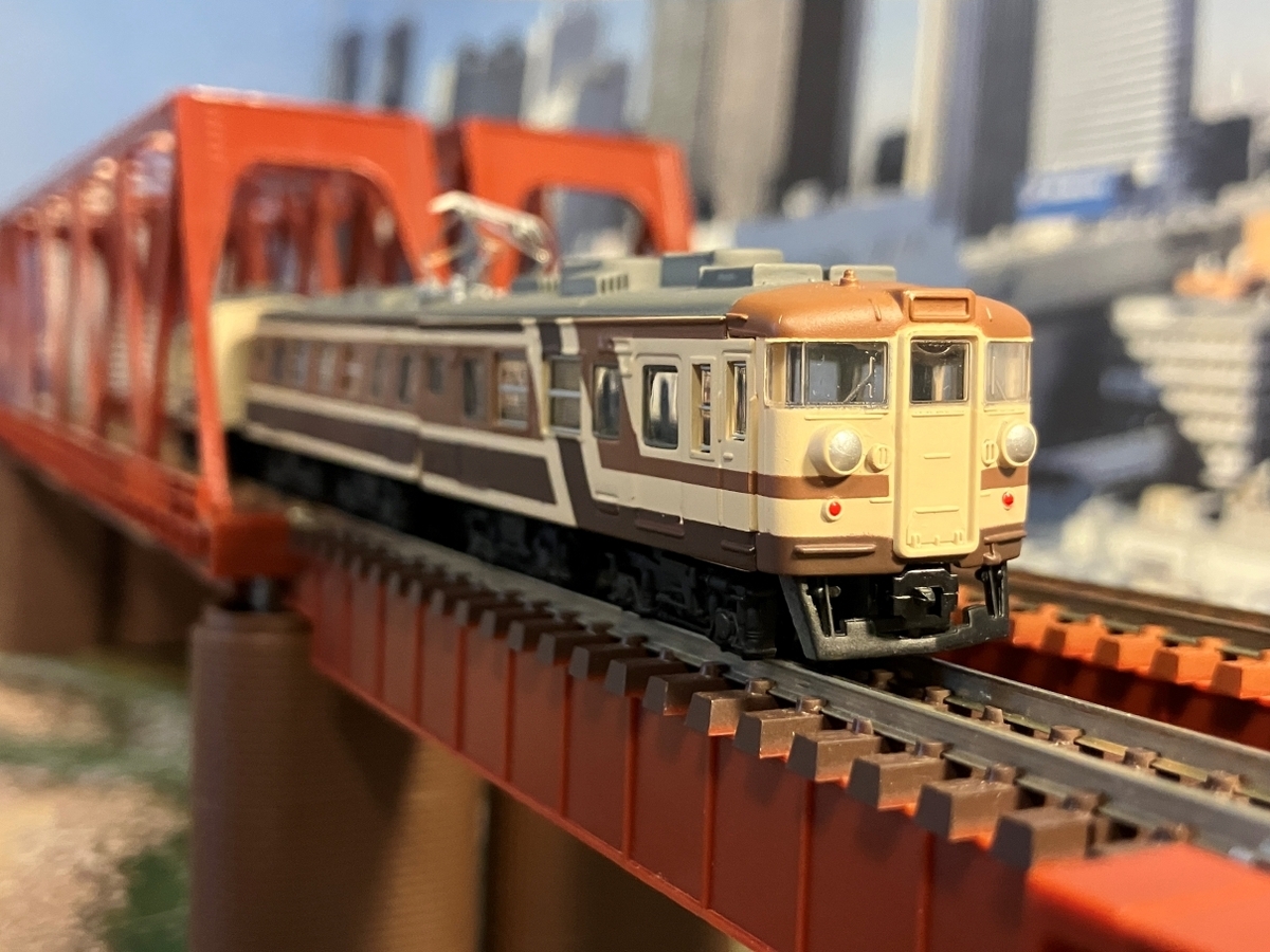 JR東日本 165系 ムーンライト 茶 Bトレイン ショーティー