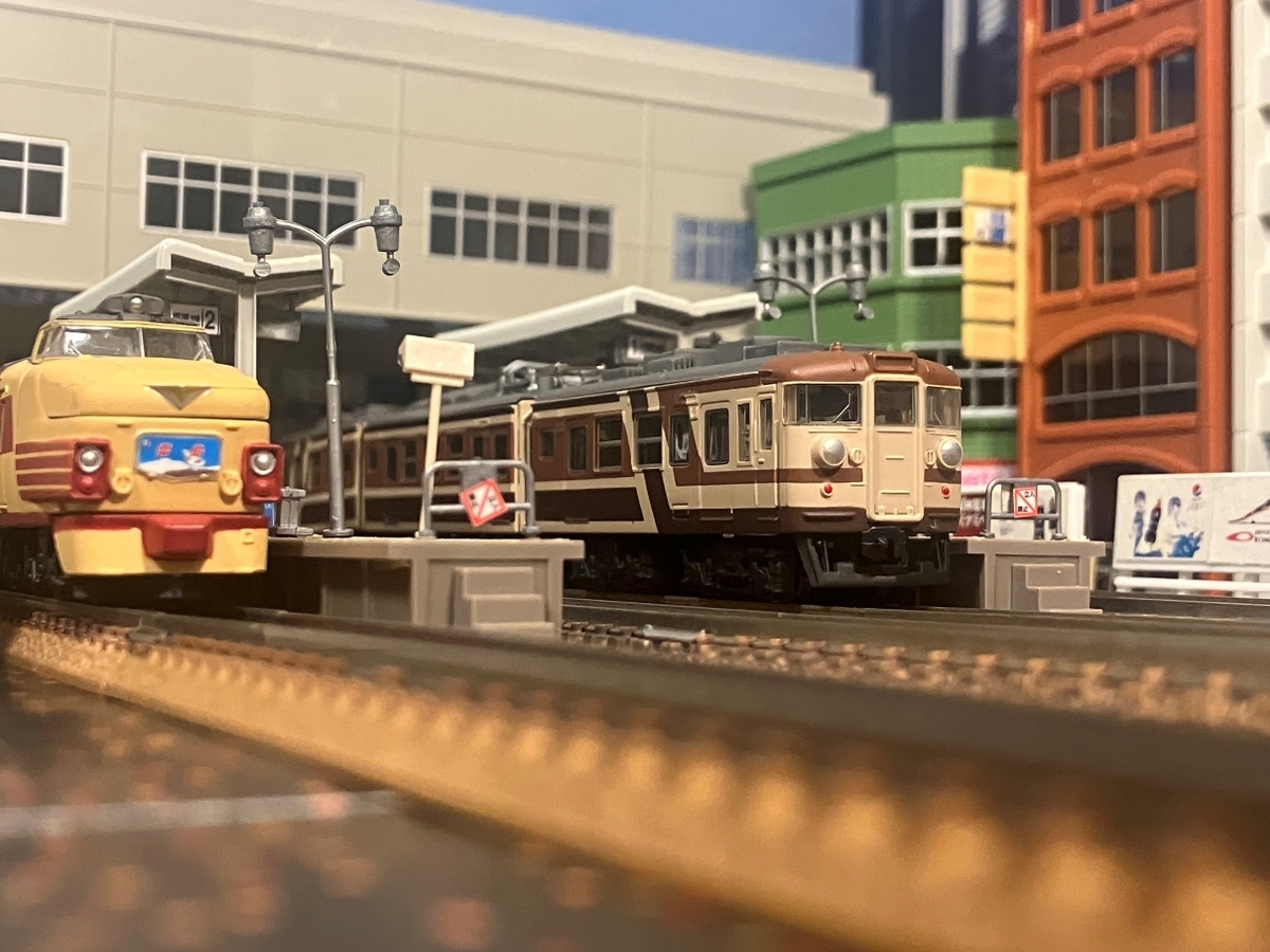 JR東日本 165系 ムーンライト 茶 Bトレイン ショーティー