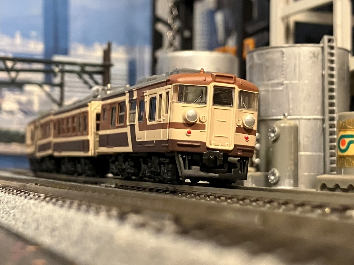 JR東日本 165系 ムーンライト 茶 Bトレイン ショーティー
