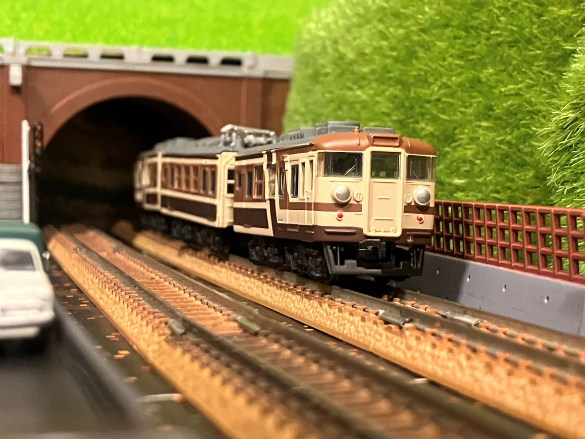 JR東日本 165系 ムーンライト 茶 Bトレイン ショーティー