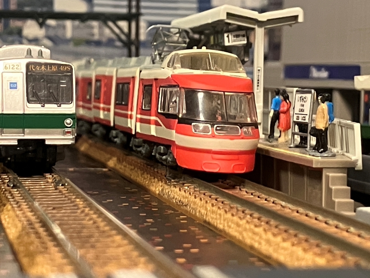 小田急電鉄 7000形 LSE 新塗装 Bトレイン ショーティーモデル