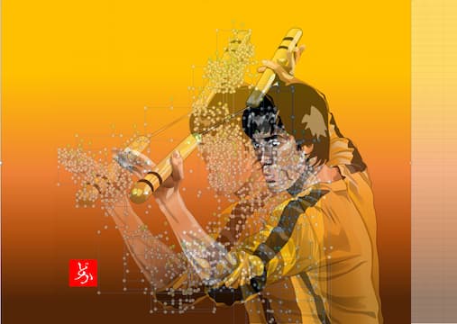 ブルース・リーの絵 ブルース・リー の画像｜トラガ・リーのイラスト！