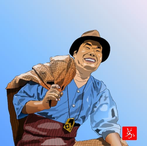 『男はつらいよ』寅さんのエクセル画