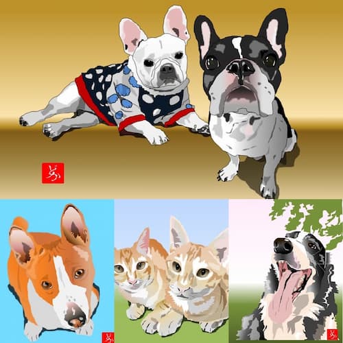 令和元年エクセル画ペット関連まとめ