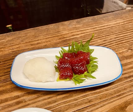 江東区南砂の老舗酒場「山城屋酒場」の筋子