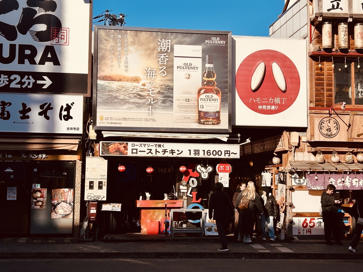 せんべろ、吉祥寺、ポヨ、立飲み、昼酒、はしご酒
