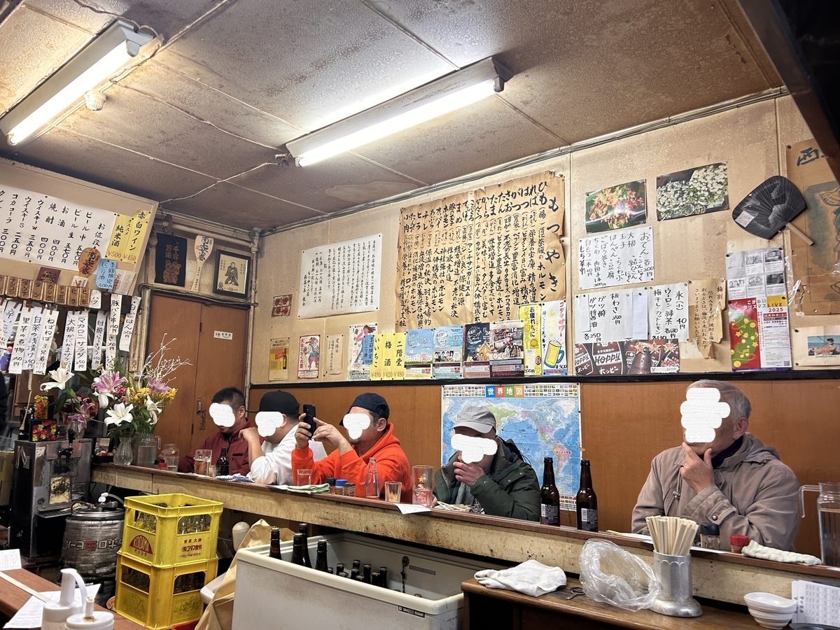 せんべろ、武蔵小金井、百薬の長、はしご酒、もつ焼き