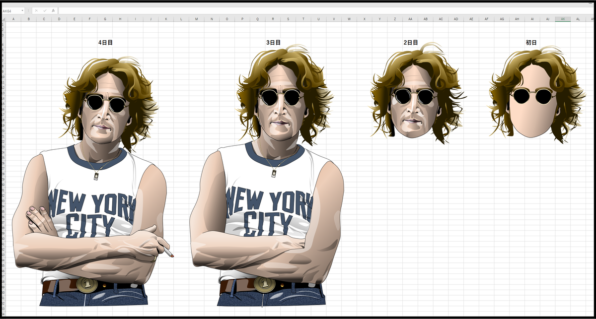 John Lennon painting smile number five film edition 0 ジョン 