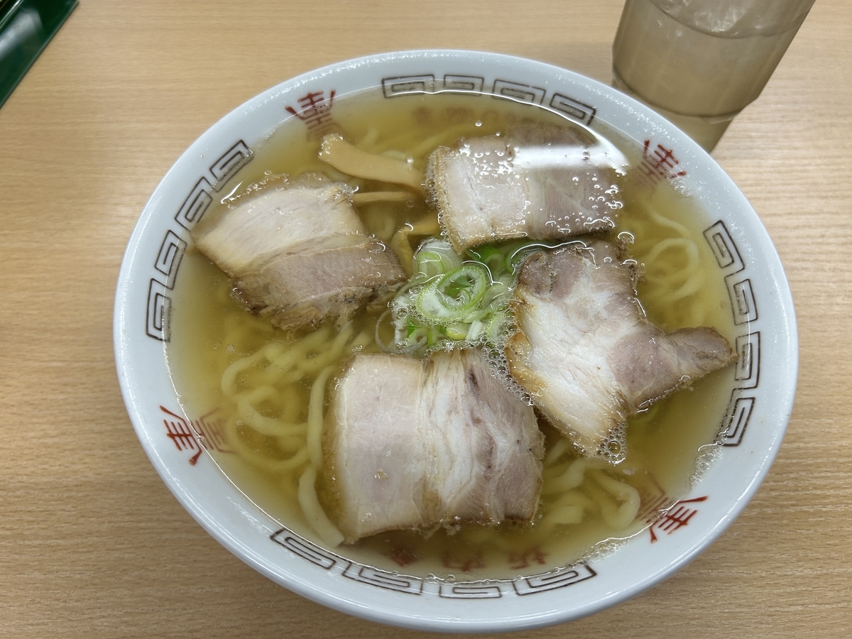 喜多方「坂内食堂」の支那そば
