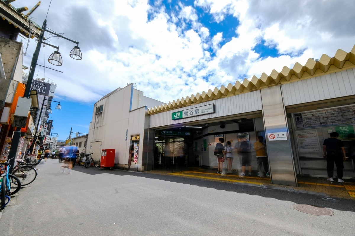 鶯谷駅北口改札