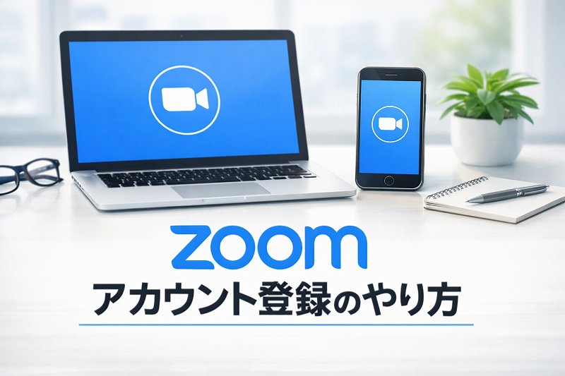 zoomアカウント登録のやり方！無料で取得する方法を初心者向けに解説