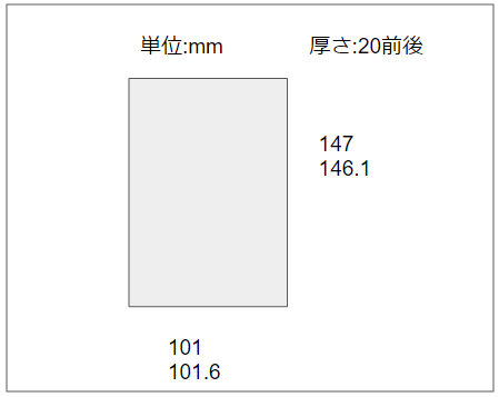 3.5インチ内蔵HDDの寸法 3.5インチ内蔵HDDの寸法