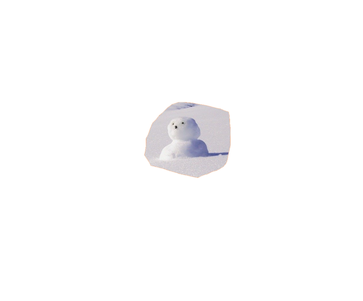 雪だるまの画像
