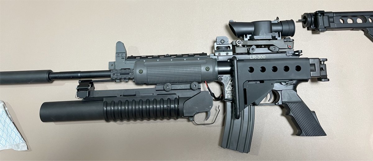 A&K & G&G Z-M Weapons LR-300 ストック交換 と S.T.A.L.K.E.R