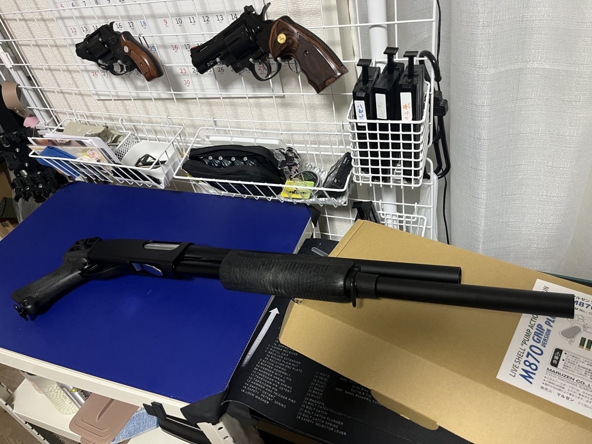 ライブシェル・ポンプアクション・ショットガン M870 グリップ