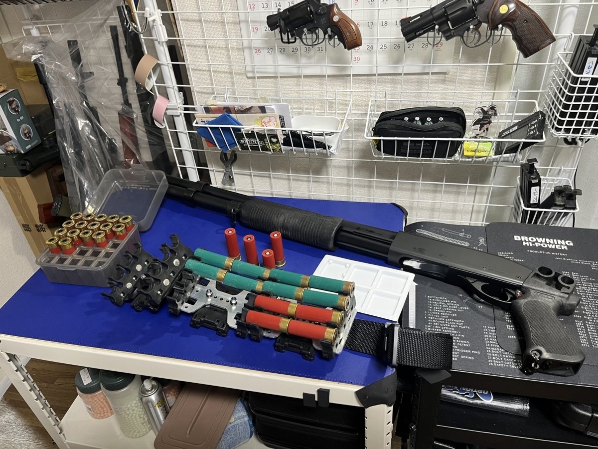 ライブシェル・ポンプアクション・ショットガン M870 グリップ