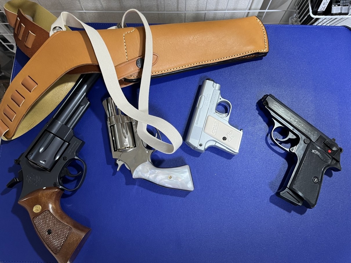 Jay Scottタイプ ラミネート・ホワイトパール・グリップ Jフレーム