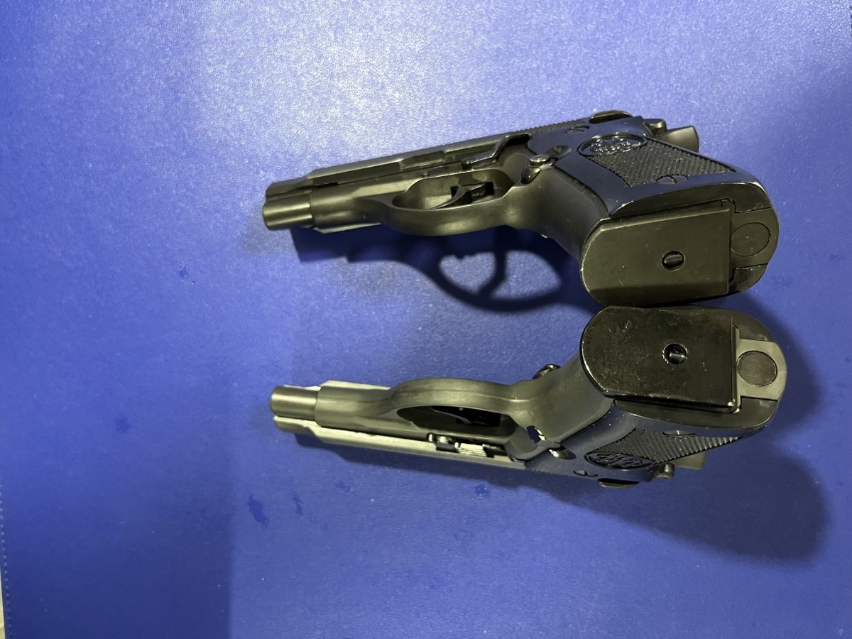 マルシン M84 モデルガン ブローバック 動作OK カートリッジ付き M84