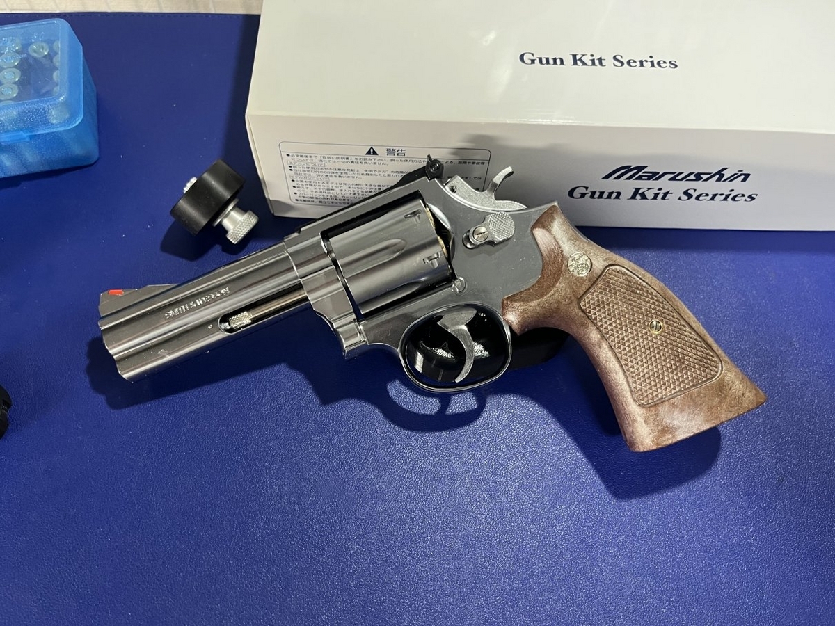 マルシン M686 4インチ モデルガン マルシン m686 4インチ シルバーABS モデルガン