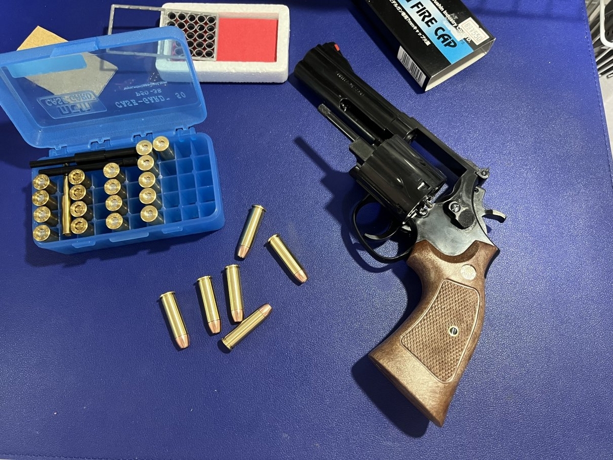 モデルガン M586 タカ Yahoo!オークション - マルシン S&W M586 あぶない刑事 タカ鷹山