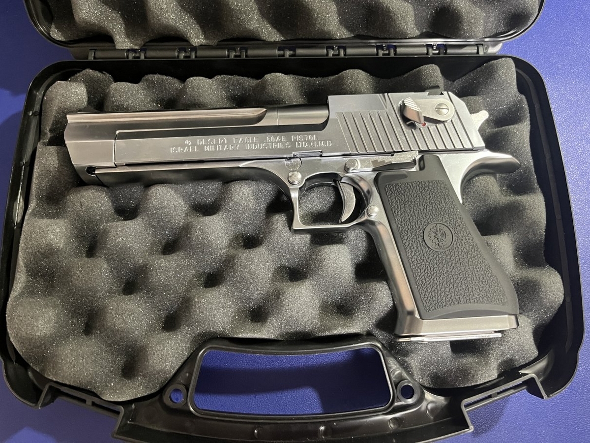 TOKYO MARUI DESERT EAGLE.50AE CHROME STAINLESS - ドクやん日記