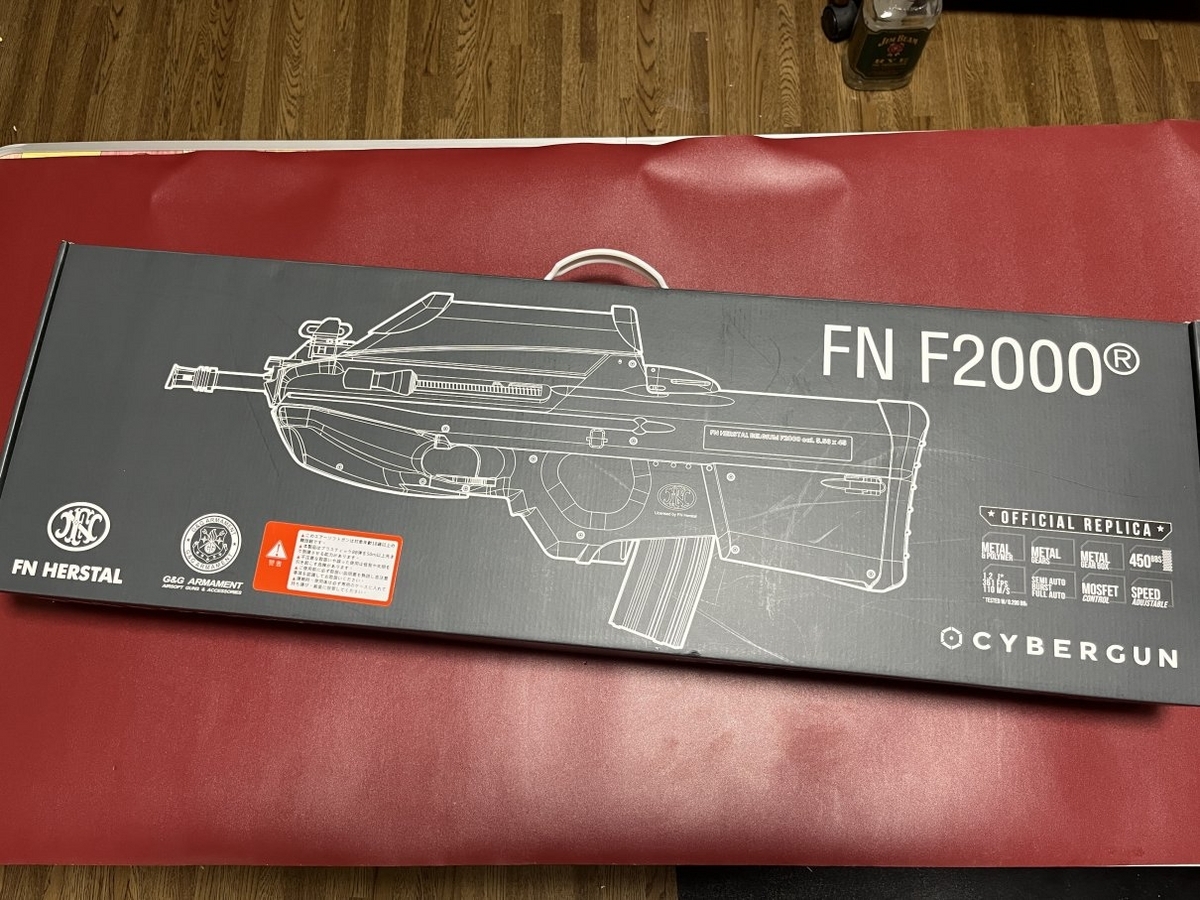 FNモデルガン F2000 戦闘機のような型番 そして S.T.A.L.K.E.R. 追記 射線調整