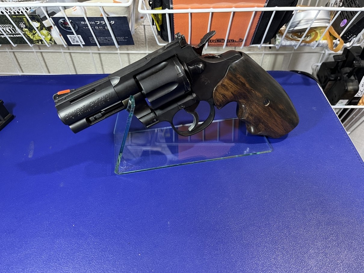 コルトパイソン用コンバットグリップ　ｓ２４６ ミリタリーショップ レプマート ⁄ HOGUE ガングリップ コルトパイソン