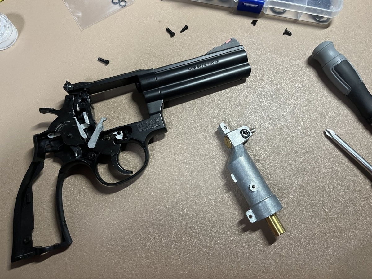 マルシン M586 ABS Xカートリッジ との戦い - ドクやん日記 エアガン