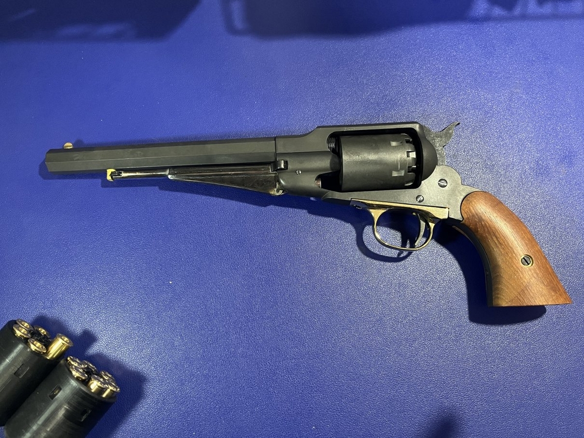 HWS NEW MODEL ARMY REVOLVER　モデルガン（ジャンク） Amazon | HWS ニューモデルアーミー ゲート付コンバージョン