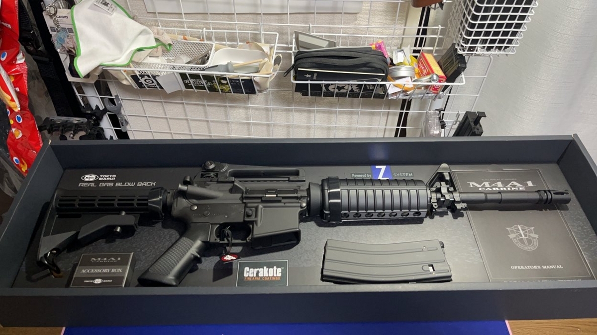 TOKYO MARUI M4A1 CARBINE Powered by ZET - ドクやん日記