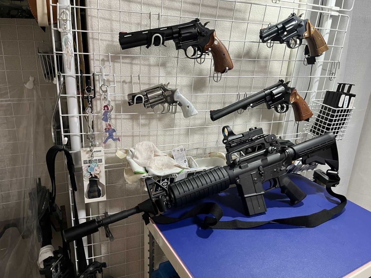 マルイ ガス ブローバック M4A1 CARBINE #3 with C-MORE - ドク
