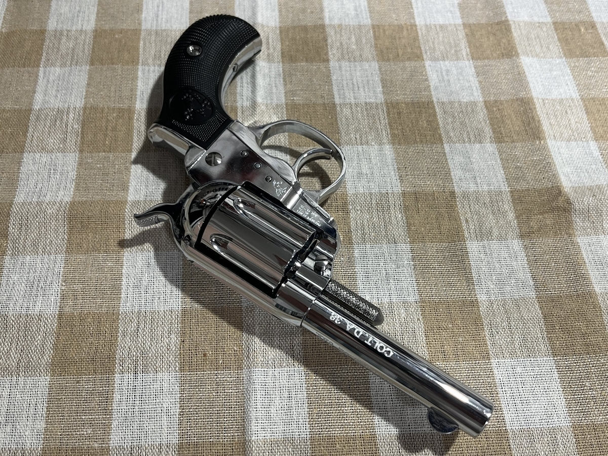 ハートフォード製 COLT M1877 LIGHTNING モデルガン シルバー 伝説のモデルガン、ついに待望のシルバーメッキ仕様登場！HWS製