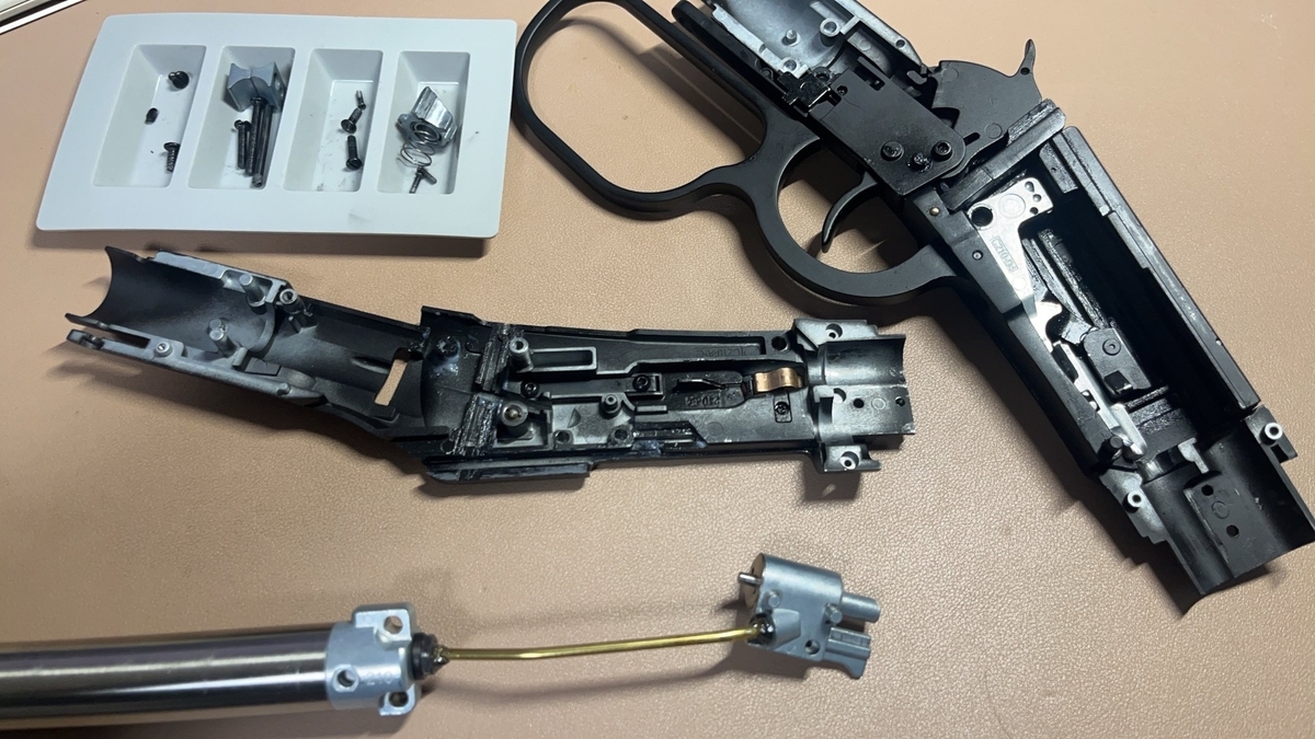 解呪　LEB beta ベータ版 直らない Double Bell 1894 - ドクやん日記 エアガンとかモデルガンとか