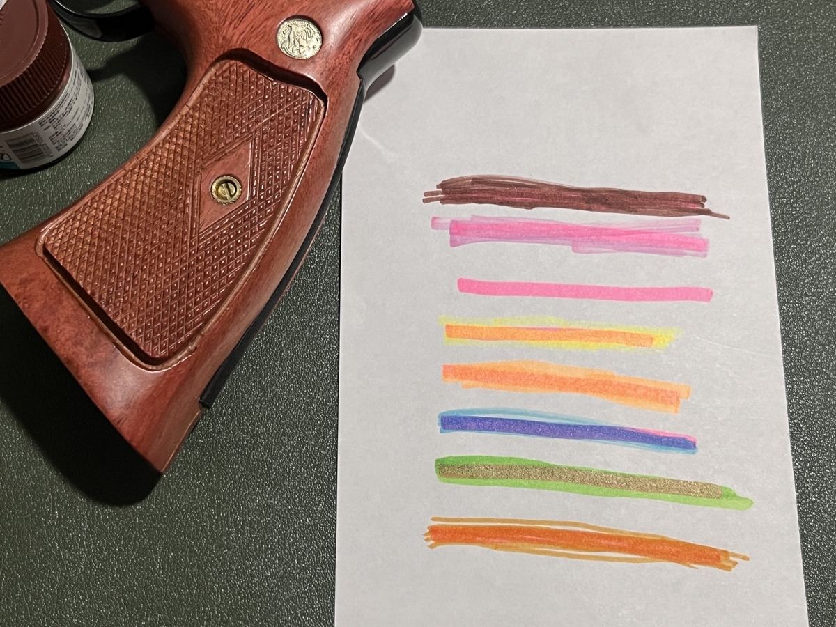 燃*鍋様 ガングリップ 赤いガングリップ - ドクやん日記 エアガンとかモデルガンとか