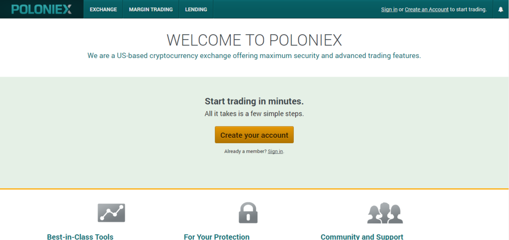 poloniex cryptocurrency exchange ポロ