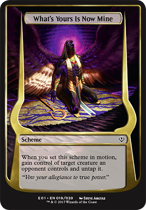アーチエネミー　MTG 計略カード Scheme 全20種類　ボーラスおまけ付き アーチエネミー MTG 計略カード Scheme 全20種類 ボーラスおまけ