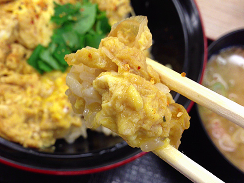 かつやの朝どんぶり 玉子丼 を食べてきた 記々録々