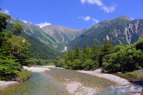 河童橋から