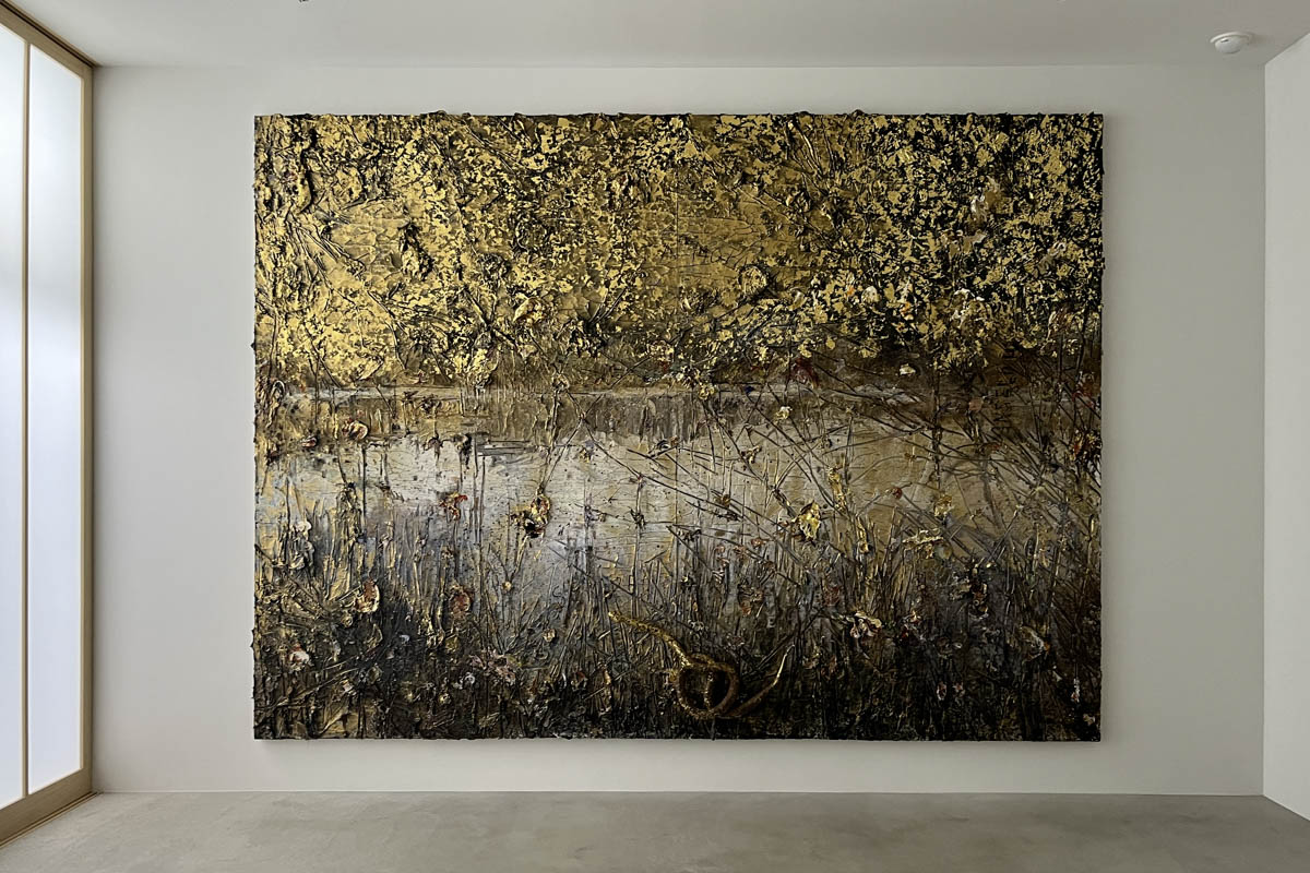 蛇に導かれる青山のアンゼルム・キーファー『Two Paintings』展