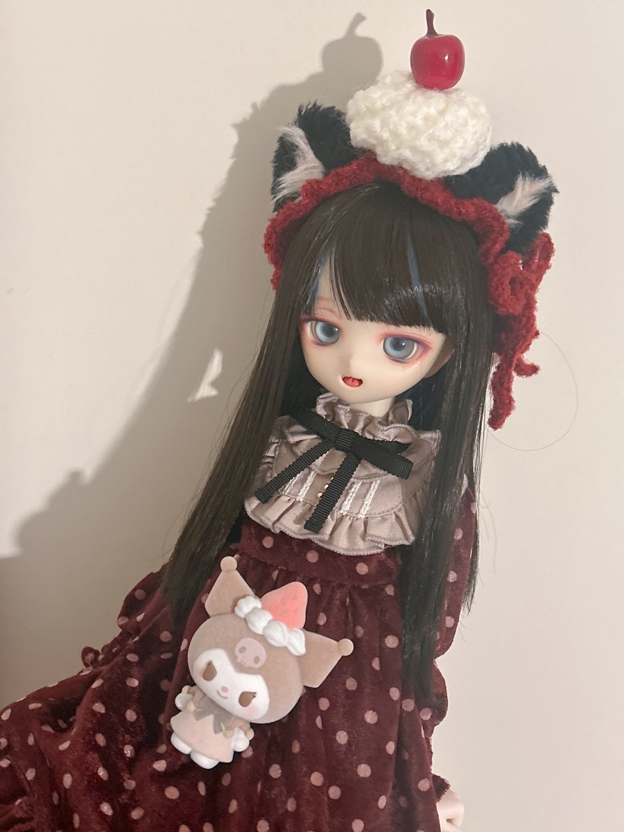橙幻郷に晩御飯を食べに行く＆DOLKで黒猫V.Deliaちゃんを見る