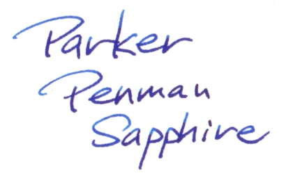 パーカー ペンマンサファイア（Parker Penman Sapphire） - どーむので