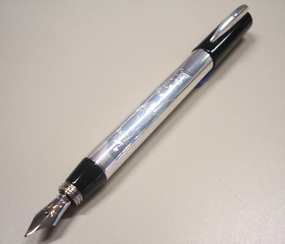 Visconti 500本限定Gigolo FRH 万年筆 スターリングシルバー ヴィスコンティ ジゴロF.R.H.（Visconti Gigolo F.R.H.） - どーむので