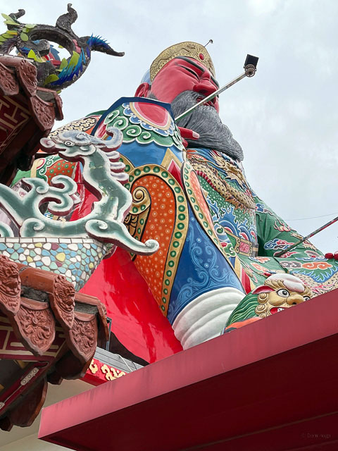 旅行写真：2023年、台中にある巨大な関帝廟「南天宮」に行ってき