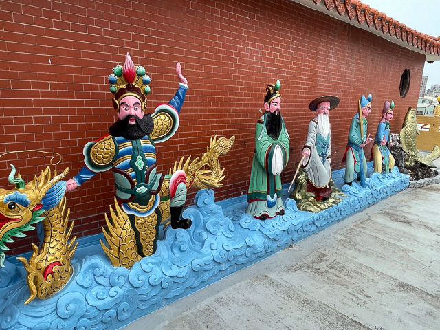 旅行写真：2023年、台中にある巨大な関帝廟「南天宮」に行ってき