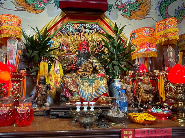 旅行写真：2023年、台中にある巨大な関帝廟「南天宮」に行ってき